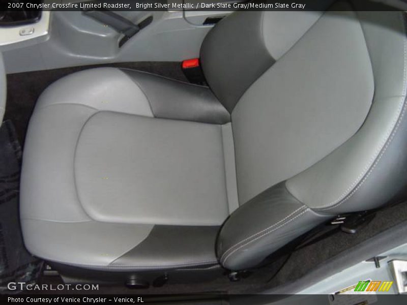 Bright Silver Metallic / Dark Slate Gray/Medium Slate Gray 2007 Chrysler Crossfire Limited Roadster
