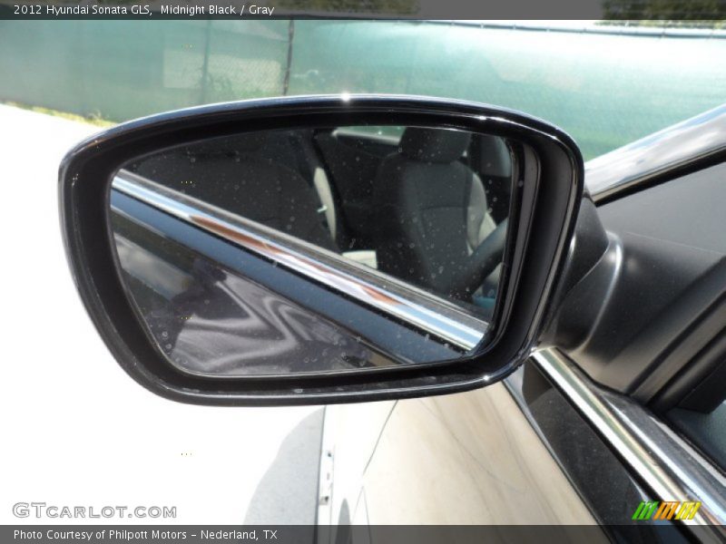 Midnight Black / Gray 2012 Hyundai Sonata GLS
