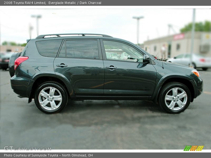 Everglade Metallic / Dark Charcoal 2008 Toyota RAV4 Limited