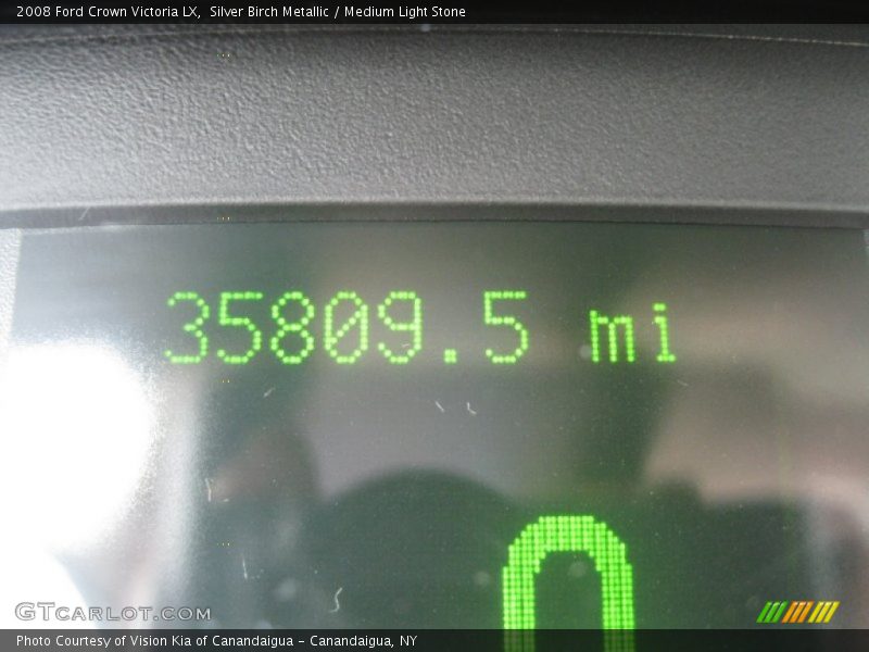 Silver Birch Metallic / Medium Light Stone 2008 Ford Crown Victoria LX