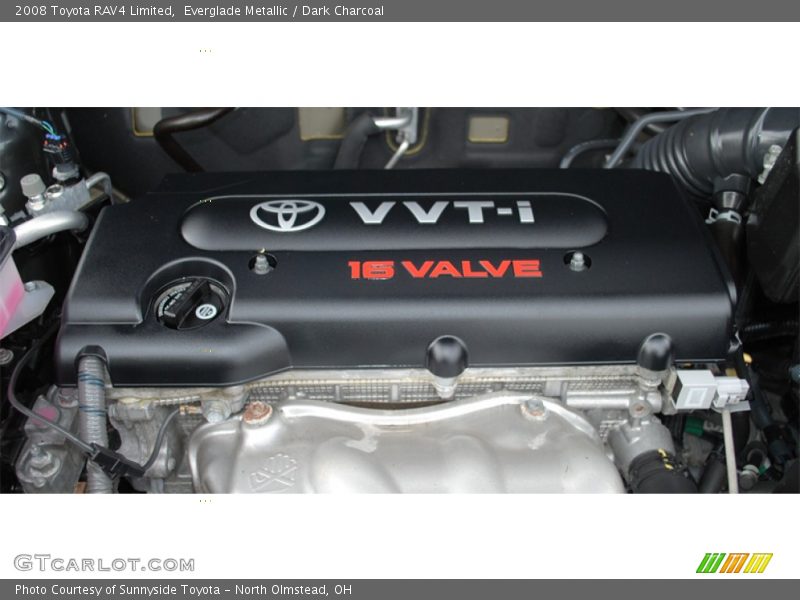 Everglade Metallic / Dark Charcoal 2008 Toyota RAV4 Limited