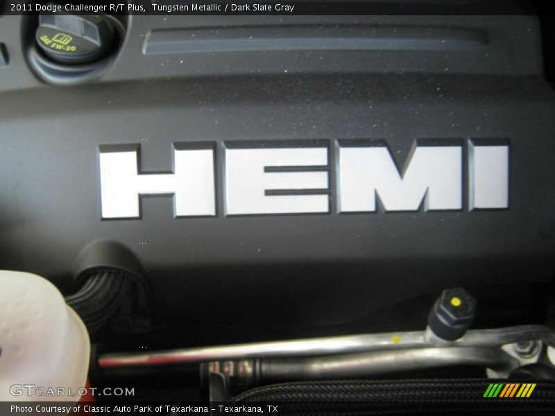 Tungsten Metallic / Dark Slate Gray 2011 Dodge Challenger R/T Plus