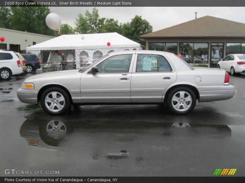  2008 Crown Victoria LX Silver Birch Metallic