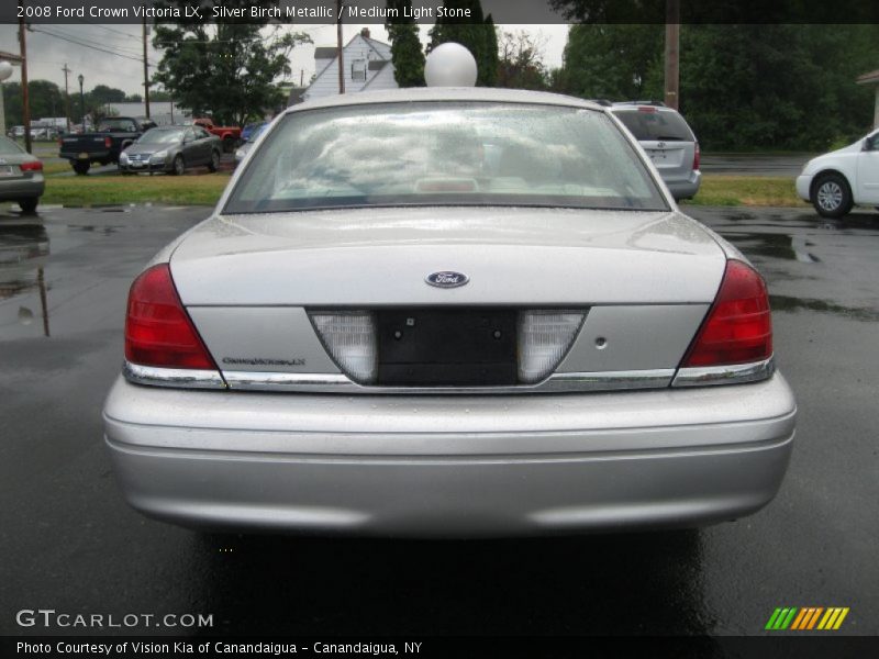 Silver Birch Metallic / Medium Light Stone 2008 Ford Crown Victoria LX