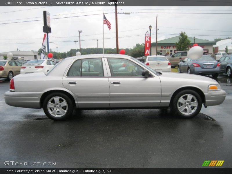  2008 Crown Victoria LX Silver Birch Metallic