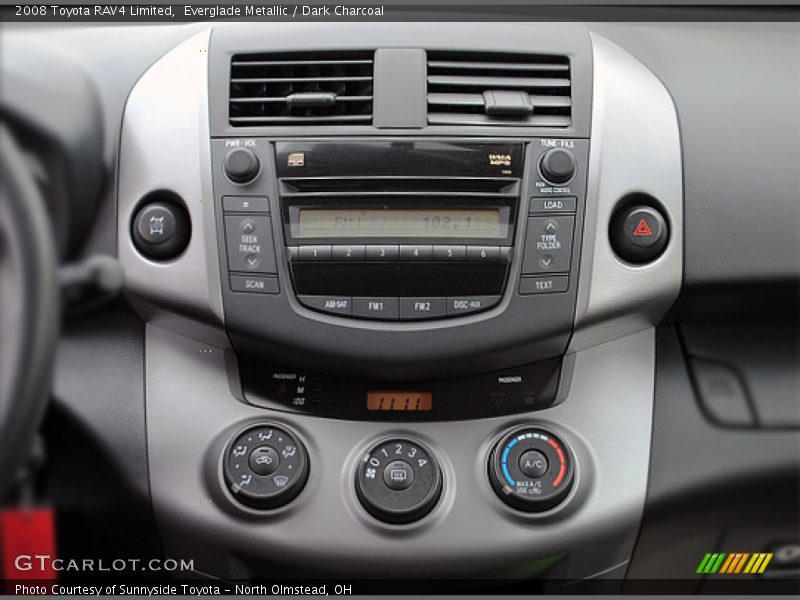 Everglade Metallic / Dark Charcoal 2008 Toyota RAV4 Limited