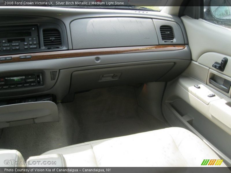 Silver Birch Metallic / Medium Light Stone 2008 Ford Crown Victoria LX