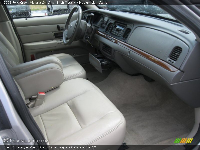  2008 Crown Victoria LX Medium Light Stone Interior