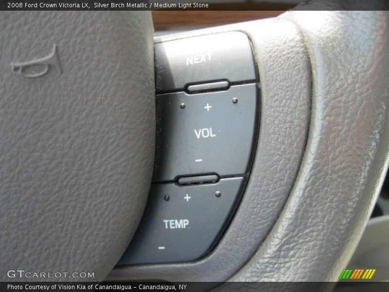 Controls of 2008 Crown Victoria LX