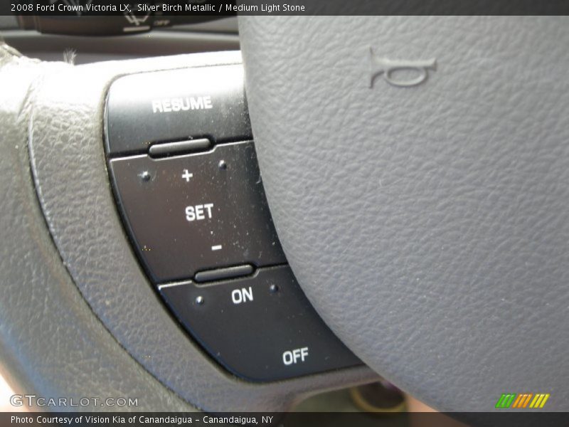 Controls of 2008 Crown Victoria LX