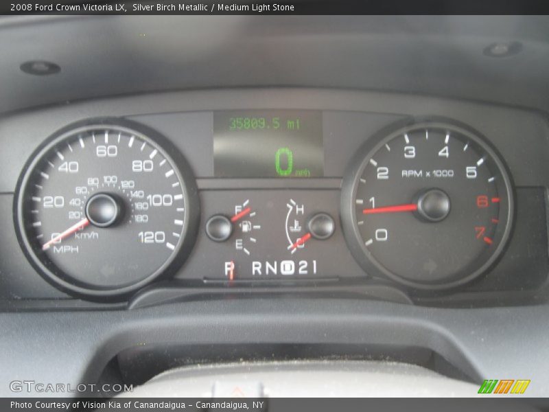  2008 Crown Victoria LX LX Gauges