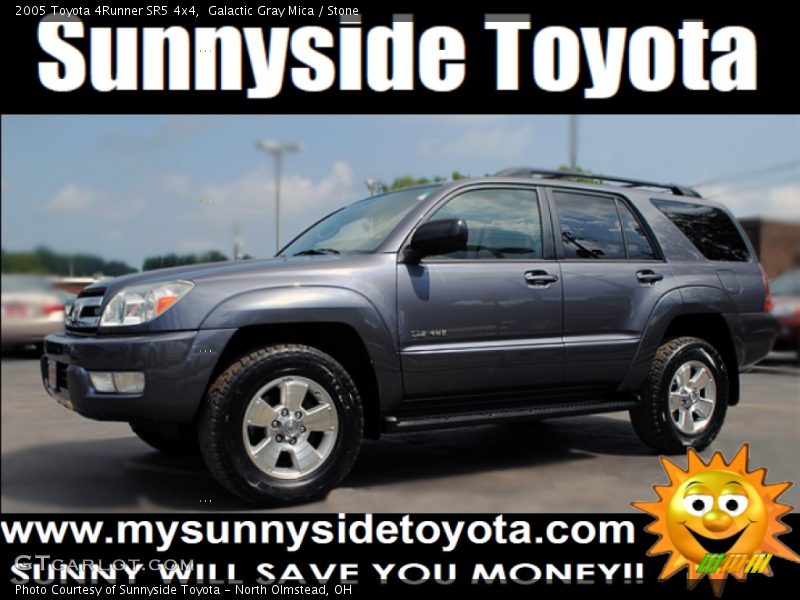 Galactic Gray Mica / Stone 2005 Toyota 4Runner SR5 4x4