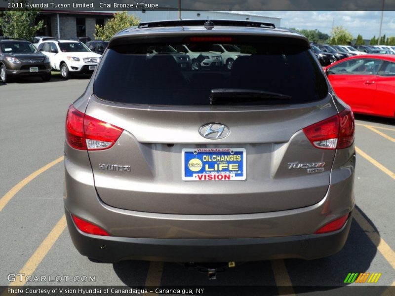 Chai Bronze / Taupe 2011 Hyundai Tucson Limited