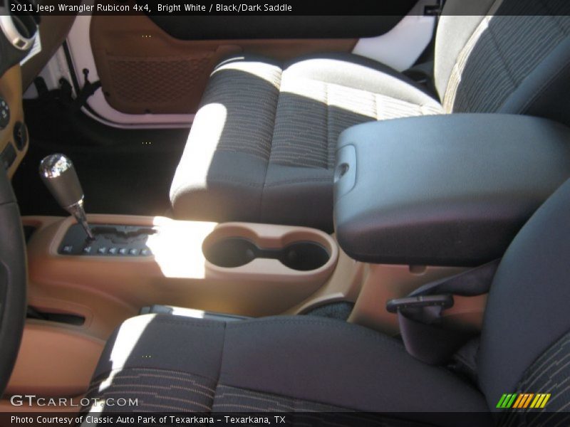 Bright White / Black/Dark Saddle 2011 Jeep Wrangler Rubicon 4x4