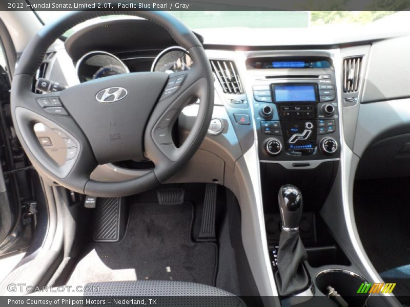 Dashboard of 2012 Sonata Limited 2.0T