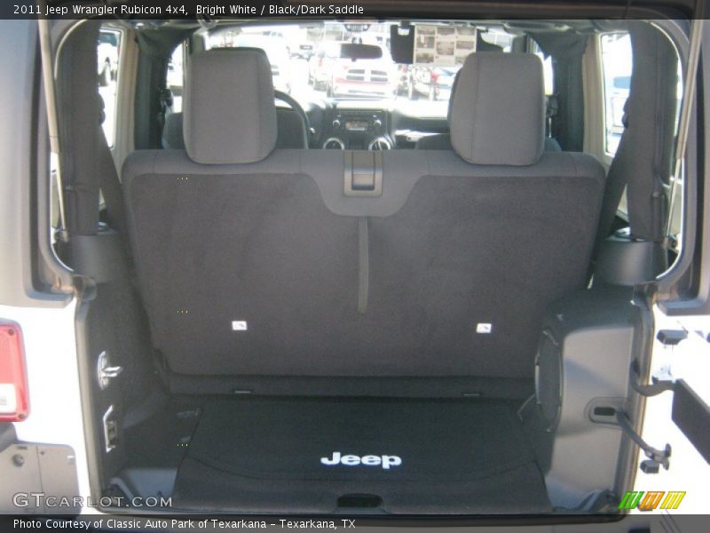 Bright White / Black/Dark Saddle 2011 Jeep Wrangler Rubicon 4x4