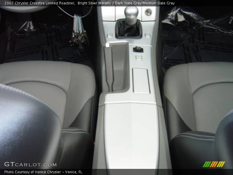 Bright Silver Metallic / Dark Slate Gray/Medium Slate Gray 2007 Chrysler Crossfire Limited Roadster