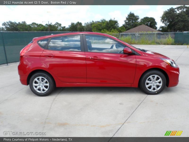  2012 Accent GS 5 Door Boston Red