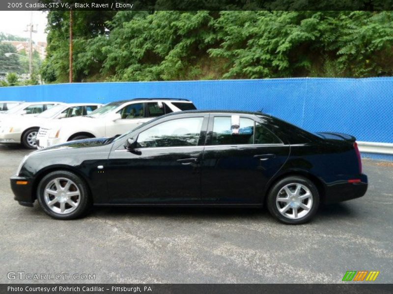 Black Raven / Ebony 2005 Cadillac STS V6