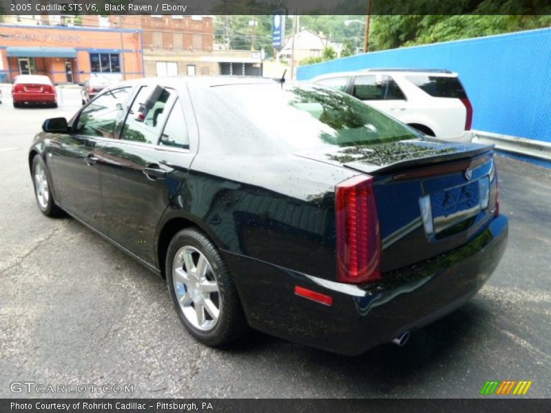 Black Raven / Ebony 2005 Cadillac STS V6