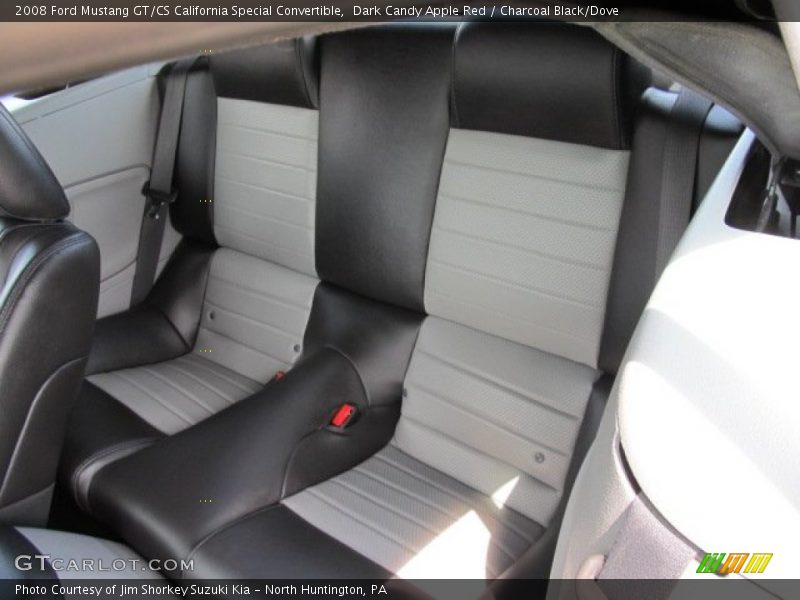 Dark Candy Apple Red / Charcoal Black/Dove 2008 Ford Mustang GT/CS California Special Convertible
