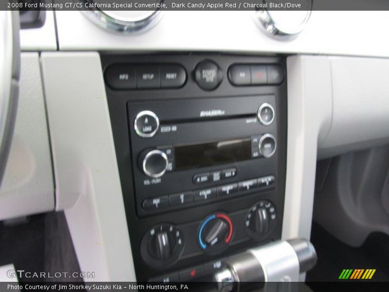 Dark Candy Apple Red / Charcoal Black/Dove 2008 Ford Mustang GT/CS California Special Convertible