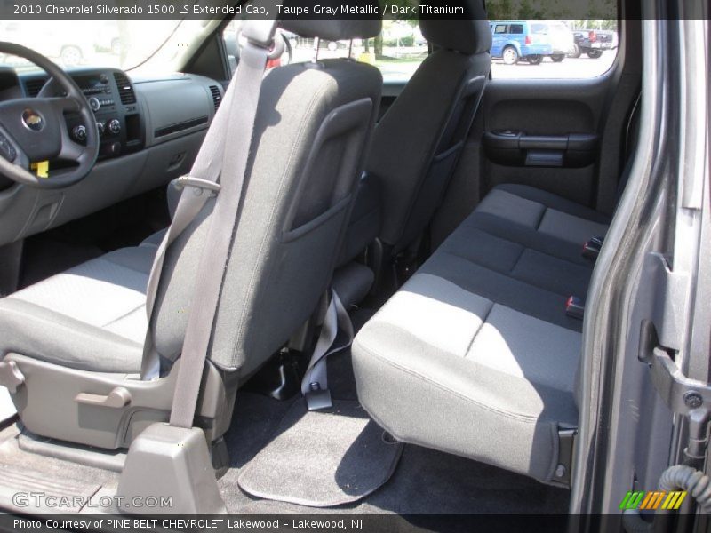 Taupe Gray Metallic / Dark Titanium 2010 Chevrolet Silverado 1500 LS Extended Cab