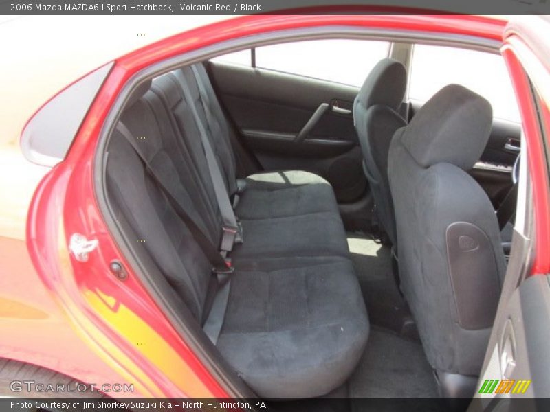 Volcanic Red / Black 2006 Mazda MAZDA6 i Sport Hatchback