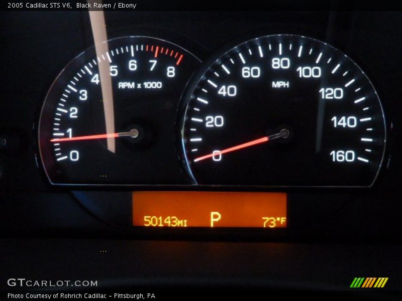 Black Raven / Ebony 2005 Cadillac STS V6