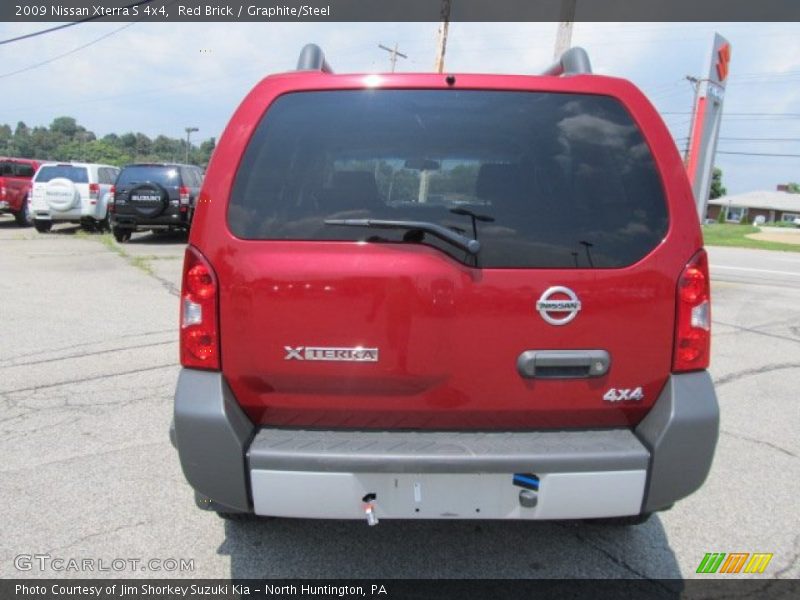 Red Brick / Graphite/Steel 2009 Nissan Xterra S 4x4