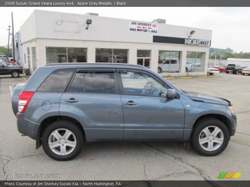 Azure Grey Metallic / Black 2008 Suzuki Grand Vitara Luxury 4x4