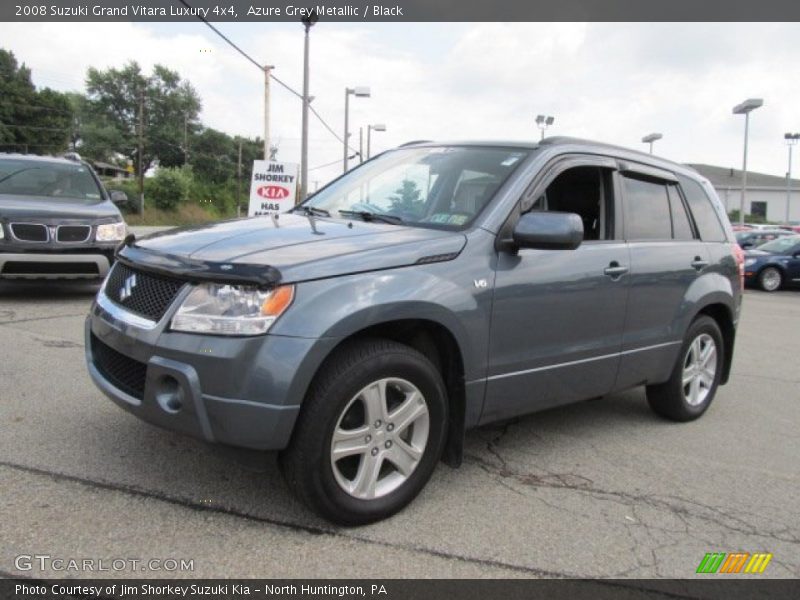 Azure Grey Metallic / Black 2008 Suzuki Grand Vitara Luxury 4x4