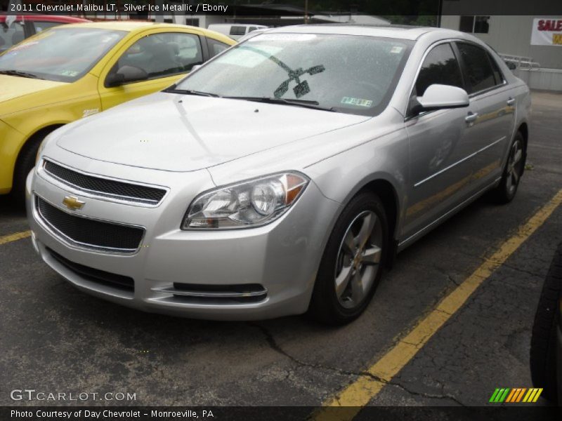 Silver Ice Metallic / Ebony 2011 Chevrolet Malibu LT