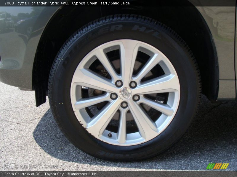  2008 Highlander Hybrid 4WD Wheel