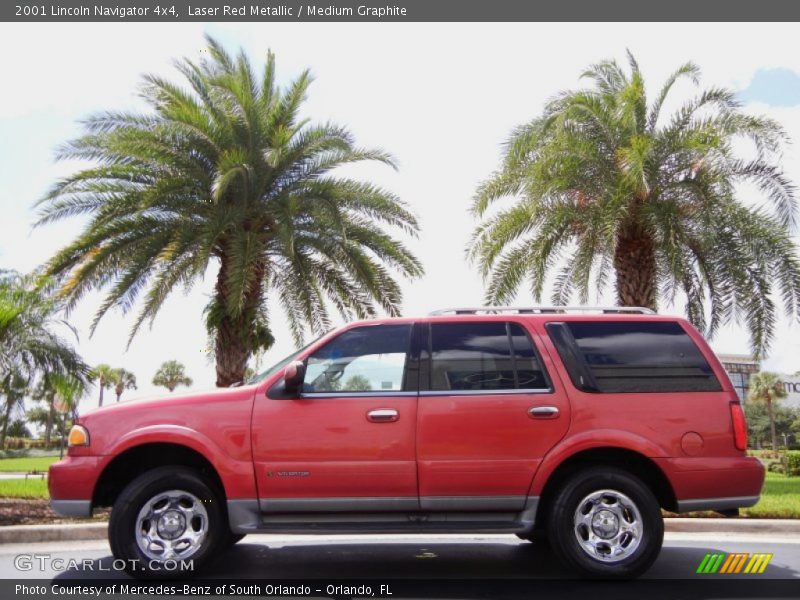  2001 Navigator 4x4 Laser Red Metallic