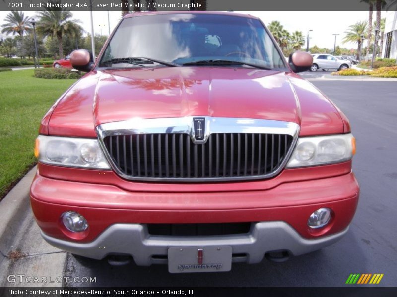 Laser Red Metallic / Medium Graphite 2001 Lincoln Navigator 4x4