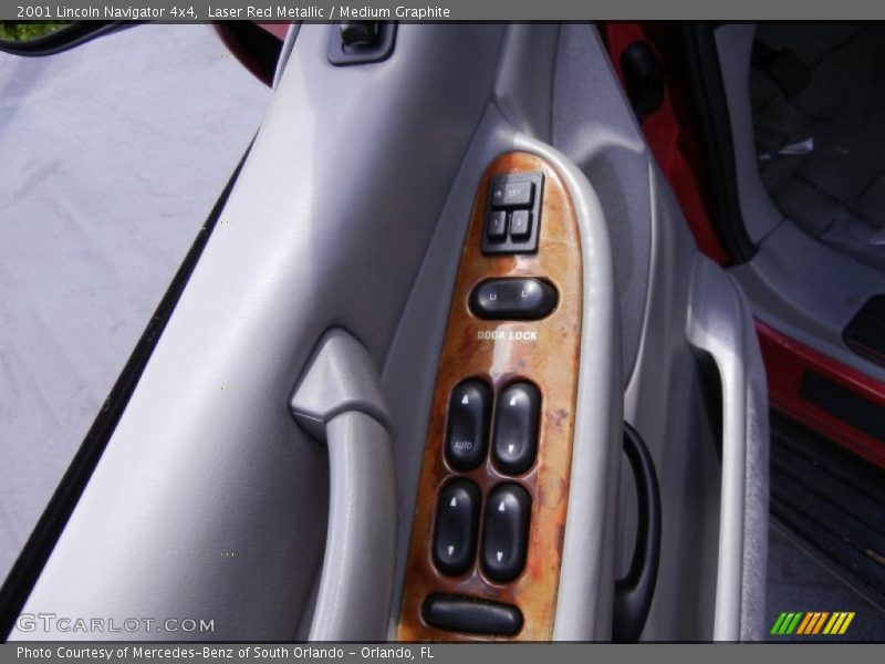 Controls of 2001 Navigator 4x4