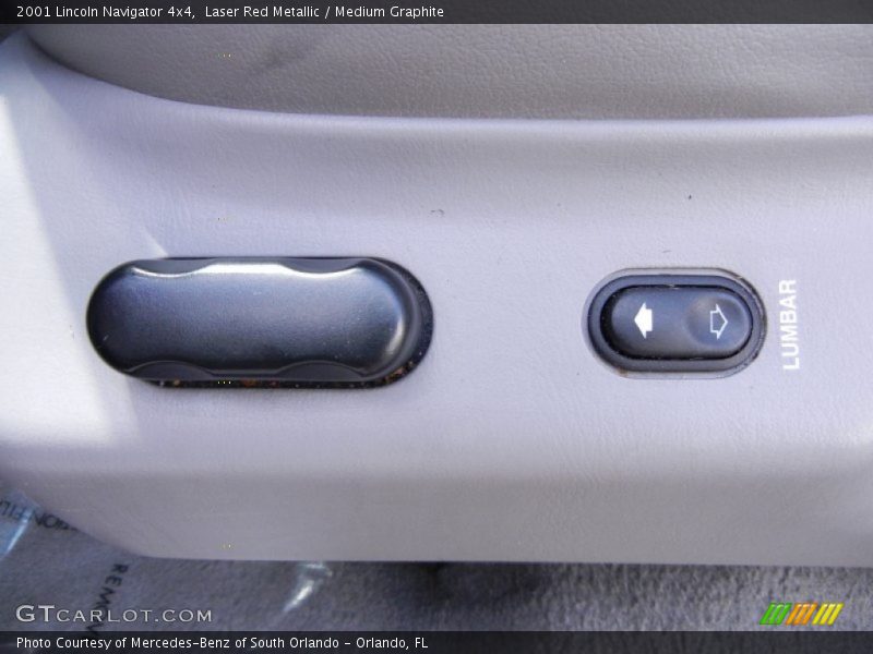 Laser Red Metallic / Medium Graphite 2001 Lincoln Navigator 4x4