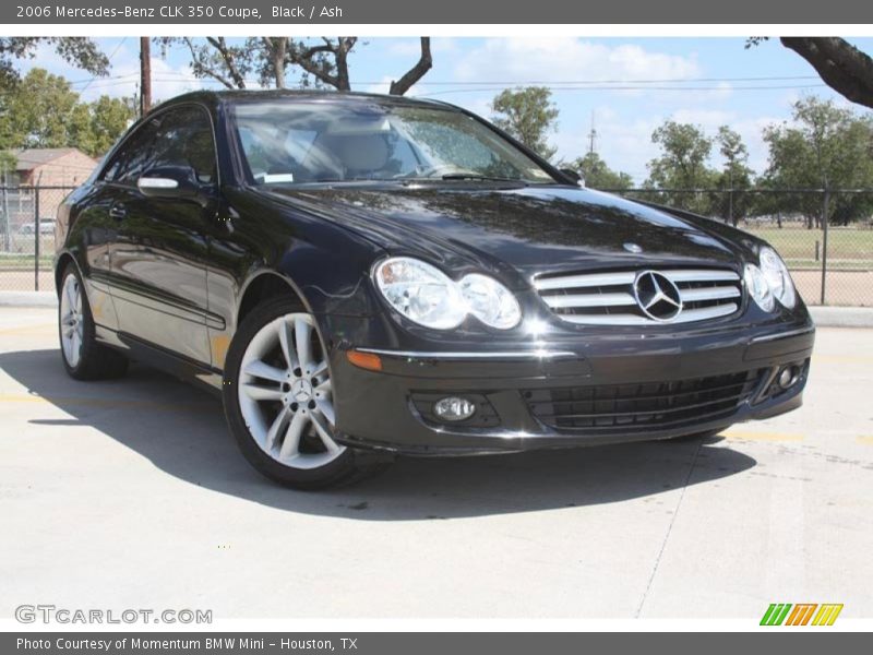 Black / Ash 2006 Mercedes-Benz CLK 350 Coupe