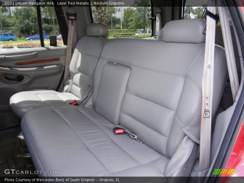  2001 Navigator 4x4 Medium Graphite Interior