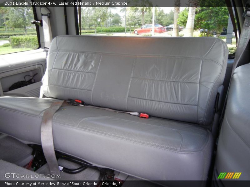  2001 Navigator 4x4 Medium Graphite Interior