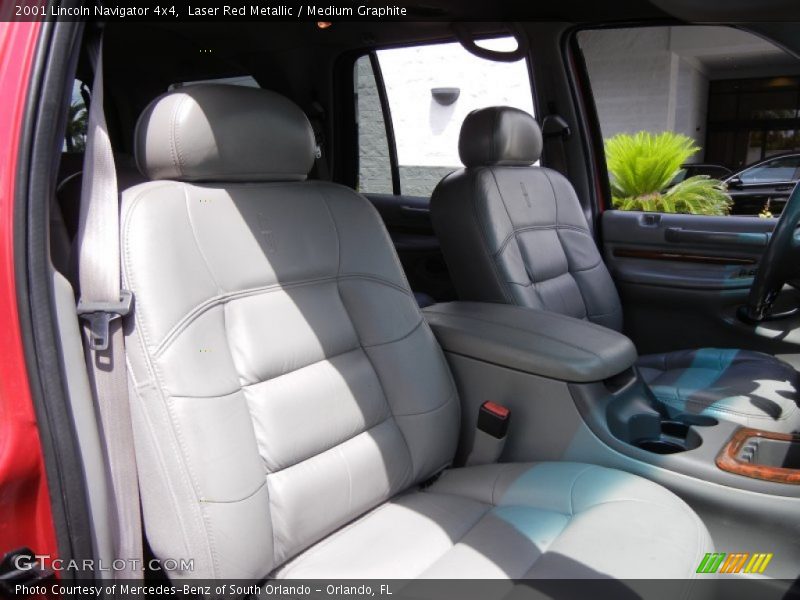  2001 Navigator 4x4 Medium Graphite Interior