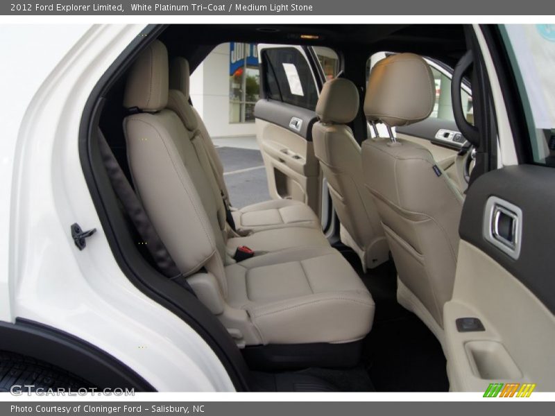  2012 Explorer Limited Medium Light Stone Interior