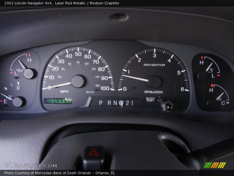  2001 Navigator 4x4 4x4 Gauges