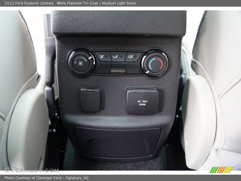 Controls of 2012 Explorer Limited