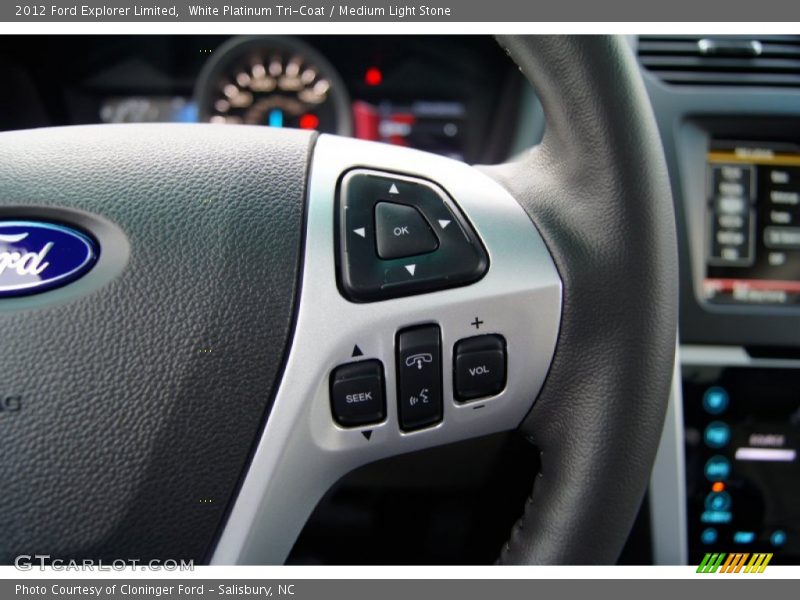 Controls of 2012 Explorer Limited