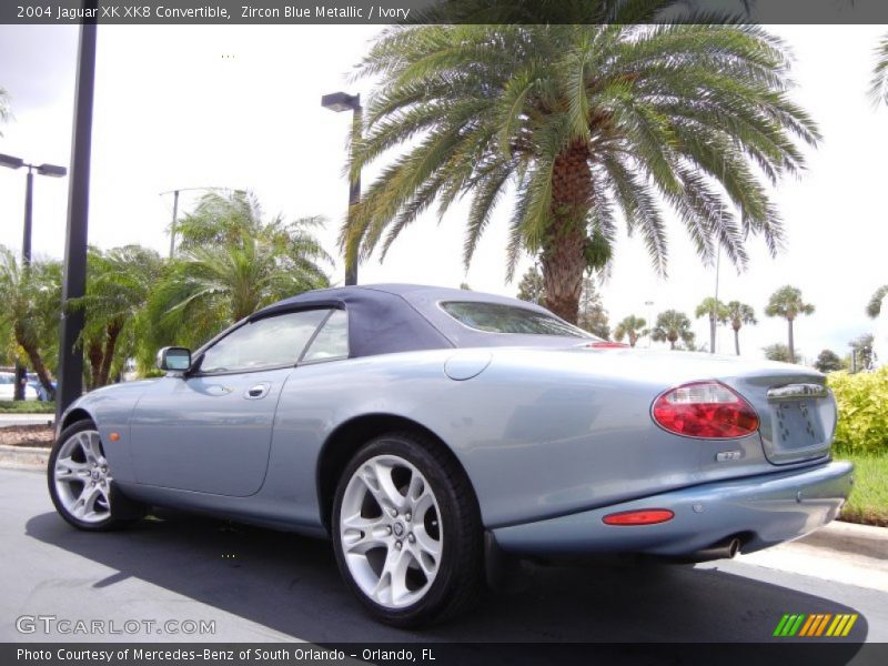  2004 XK XK8 Convertible Zircon Blue Metallic