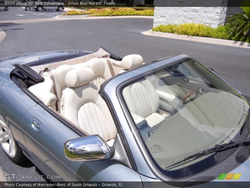  2004 XK XK8 Convertible Ivory Interior