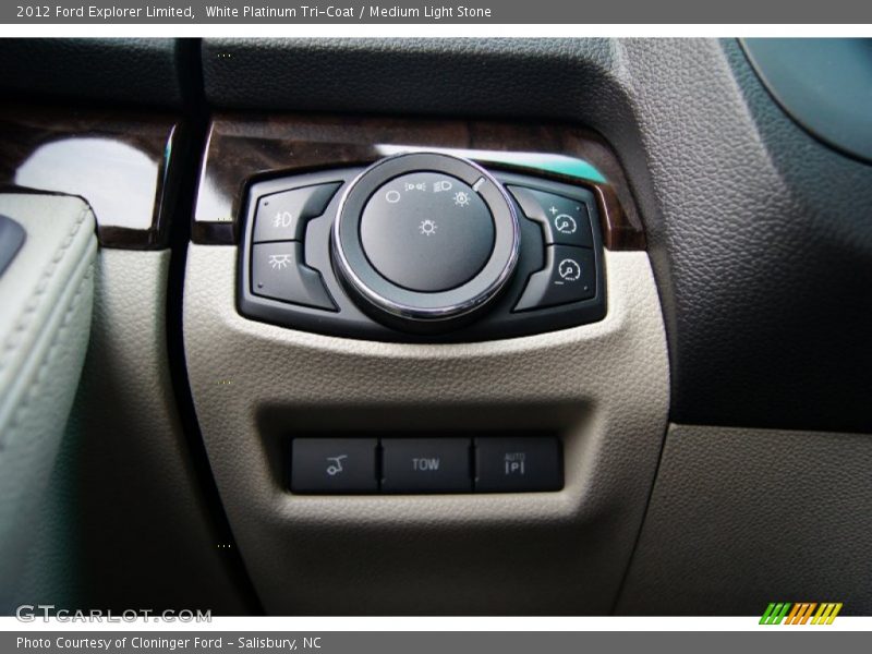 Controls of 2012 Explorer Limited