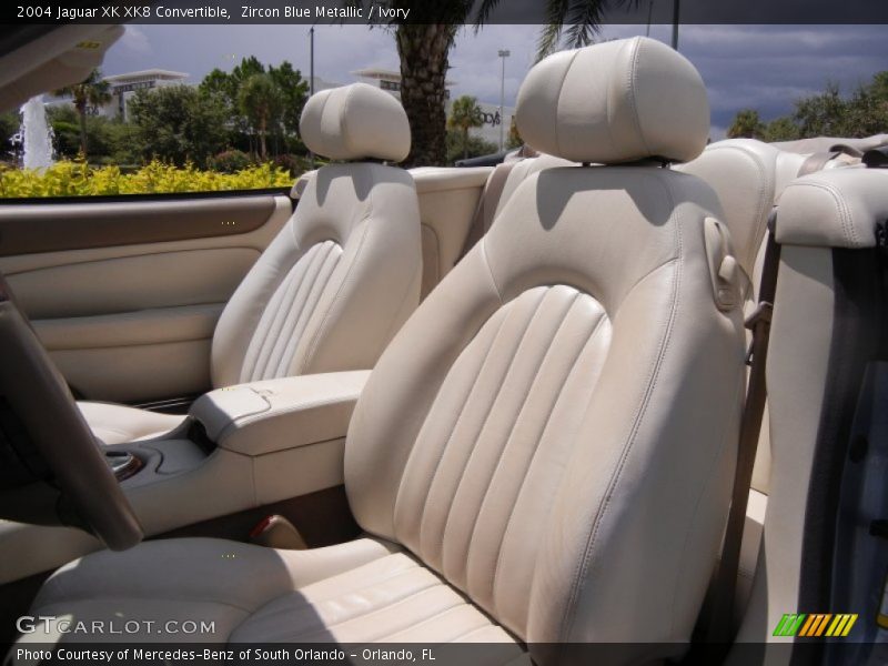  2004 XK XK8 Convertible Ivory Interior